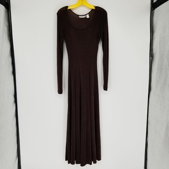 Sleek, Slinky Maxi Dress M, Whimsigoth, Faerycore, Dance Dress, Festival, Boho - Picture 2 of 5